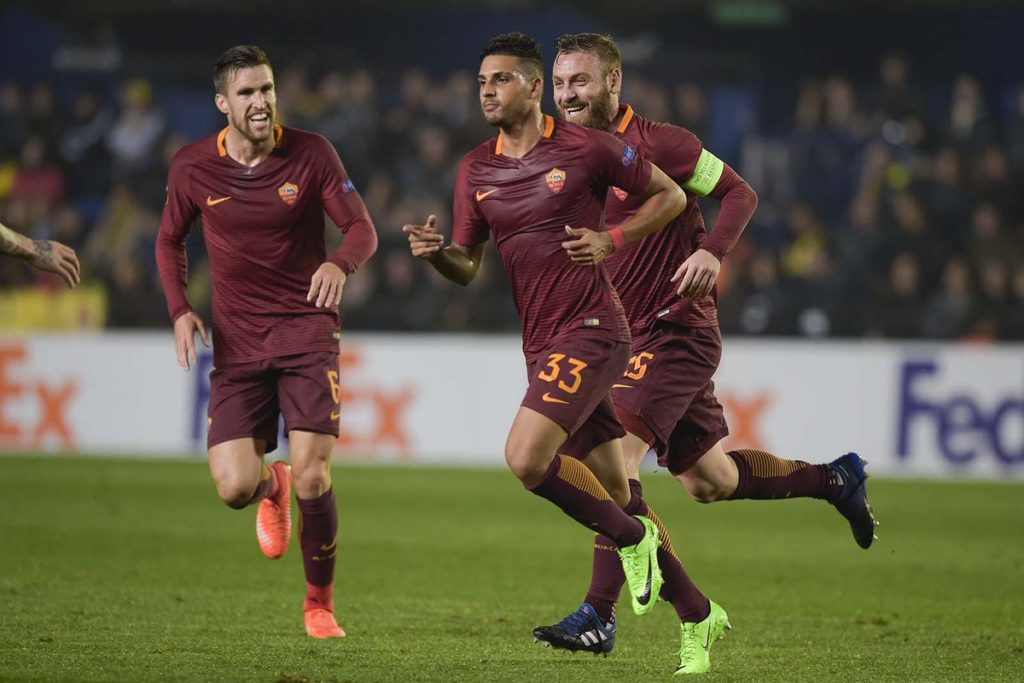 Roma yang bertandang ke markas Villarreal menang telak 4-0. Bermain di