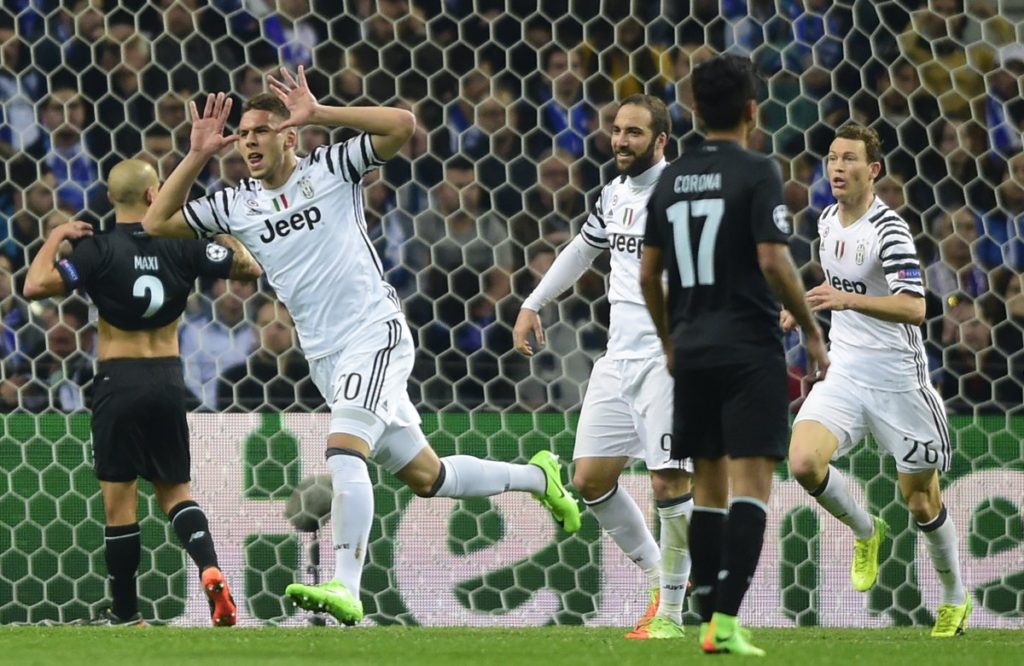 Juventus yang bermain di babak 16 besar Liga Champions berhasil
